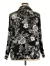Halogen 100% Polyester Floral Black Long Sleeve Blouse Size XXL - photo 2