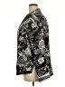 Halogen 100% Polyester Floral Black Long Sleeve Blouse Size XXL - photo 5
