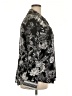 Halogen 100% Polyester Floral Black Long Sleeve Blouse Size XXL - photo 4
