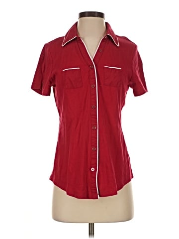 Karen Scott Short Sleeve Blouse (view 1)