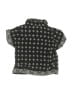 Baby Gap 100% Cotton Stars Black Short Sleeve Button-Down Shirt Size 0-3 mo - photo 2