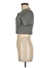 Shein 100% Cotton Gray Short Sleeve Top Size M - photo 5