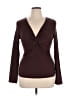 Assorted Brands Burgundy Long Sleeve Top Size XL - photo 1