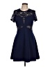 Express Blue Cocktail Dress Size L - photo 1