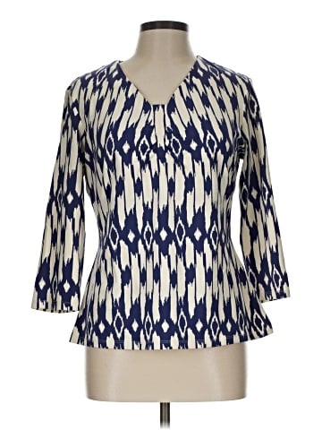 J. McLaughlin 3/4 Sleeve Blouse (view 1)