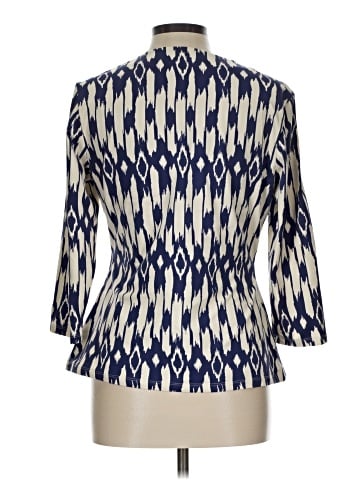 J. McLaughlin 3/4 Sleeve Blouse (view 2)