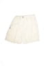 Prodoh 100% Polyester Solid Ivory Khaki Shorts Size 12 - photo 1