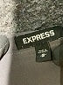 Express 100% Polyester Gray Long Sleeve Blouse Size M - photo 7