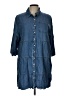 Coco + Carmen Blue Casual Dress Size L - photo 1