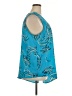 Dana Buchman 100% Polyester Teal Sleeveless Blouse Size XXL - photo 4