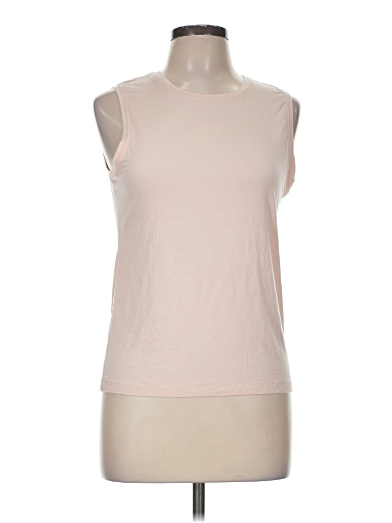 Pre-owned Jcrew Sleeveless T-shirt In Tan