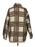 Zara 100% Acetate Plaid Brown Coat Size S - photo 2