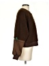New In 100% Polyester Color Block Brown Pullover Sweater Size S - photo 4