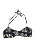 Madewell Print Black Blue Swimsuit Top Size Sm (32C) - photo 1