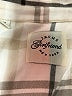 Jachs Girlfriend Plaid Ivory Long Sleeve Button-Down Shirt Size XL - photo 7