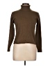 August Silk Brown Silk Pullover Sweater Size L - photo 1