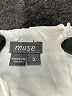 Muse 100% Linen Ivory Cocktail Dress Size 2 - photo 7