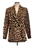 Chico's Animal Print Brown Blazer Size Lg (2) - photo 1
