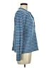 Boden 100% Cotton Stripes Blue Long Sleeve Top Size 8 - photo 4
