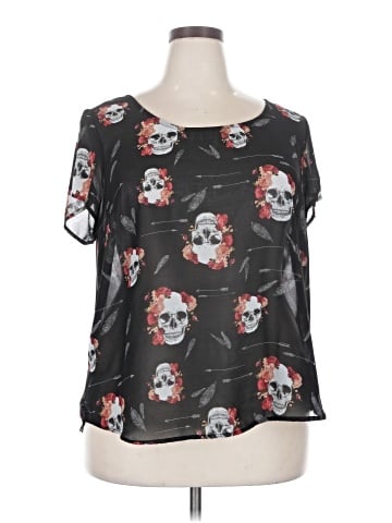 Torrid Short Sleeve Blouse (view 1)