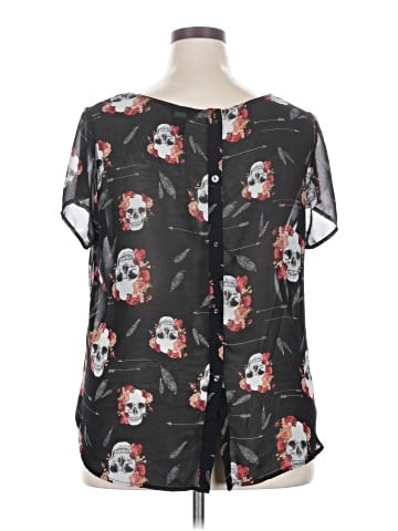 Torrid Short Sleeve Blouse (view 2)