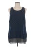 CAbi 100% Polyester Blue Sleeveless Top Size M - photo 1