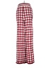 Happily Grey Checkered-gingham Red Casual Pants Size S - photo 1