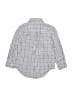Chaps 100% Cotton Checkered-gingham Blue Long Sleeve Button-Down Shirt Size 2T - photo 2