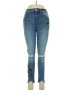 Express Graphic Blue Jeans Size 6 (petite) - photo 1