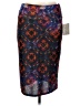 Lularoe Argyle Blue Casual Skirt Size L - photo 1