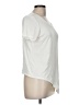 1.State Ivory Short Sleeve T-Shirt Size M - photo 4