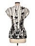 Assorted Brands Floral Multi Color Silver Short Sleeve Top Size L (estimated) - photo 2