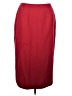 Roaman's 100% Polyester Solid Burgundy Formal Skirt Size 20 - photo 1