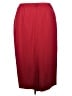 Roaman's 100% Polyester Solid Burgundy Formal Skirt Size 20 - photo 2