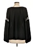 Kay Celine 100% Polyester Black Long Sleeve Blouse Size L - photo 2