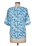 Berkley Jensen Blue Short Sleeve Blouse Size M - photo 2