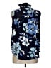 Ellen Tracy Blue Sleeveless Blouse Size L - photo 2