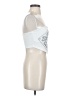 Fashion Nova Silver Tube Top Size XS - photo 4