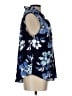 Ellen Tracy Blue Sleeveless Blouse Size L - photo 4