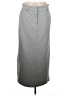 LOFT Versa Solid Gray Formal Skirt Size 8 - photo 1