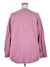 Karen Scott Solid Pink Pullover Sweater Size 2X - photo 2