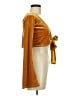 Unbranded Gold Long Sleeve Blouse Size M (estimated) - photo 4