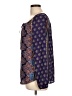Stoosh 100% Polyester Purple Long Sleeve Blouse Size L - photo 5