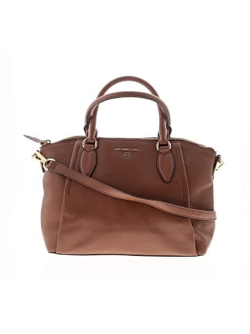 MICHAEL Michael Kors Leather Satchel (view 1)