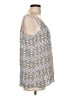H&M 100% Polyester Yellow Sleeveless Top Size 12 - photo 4