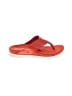 Spenco Orange Flip Flops Size 7 - photo 1