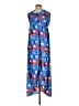 Vineyard Vines 100% Polyester Blue Casual Dress Size 4 - photo 1