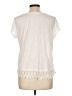 Rewind Ivory Short Sleeve Top Size L - photo 2