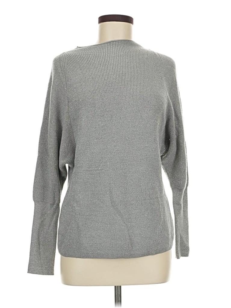 Pre-owned Maurices Long Sleeve Turtleneck In Gray