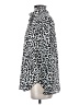 J.Crew 100% Silk Animal Print Silver Long Sleeve Silk Top Size 4 - photo 5